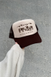 NFM - COWS COME HOME TRUCKER HAT ESPRESSO SAND Supply