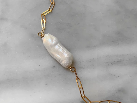 LUSH JEWELRY - BIWA PEARL CHAIN Online