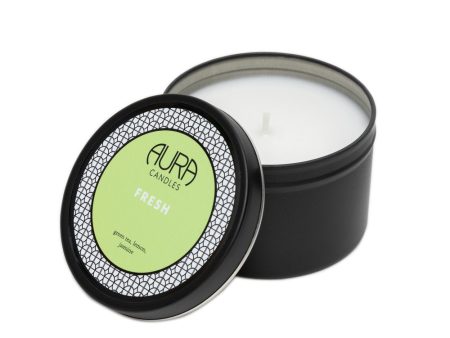 AURA CANDLES - FRESH TRAVEL CANDLE For Cheap