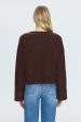 PISTOLA - JOY CROPPED BOXY SWEATER DARK ROAST Sale