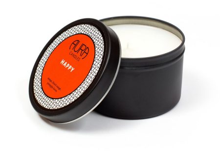 AURA CANDLES - HAPPY TRAVEL CANDLE Discount