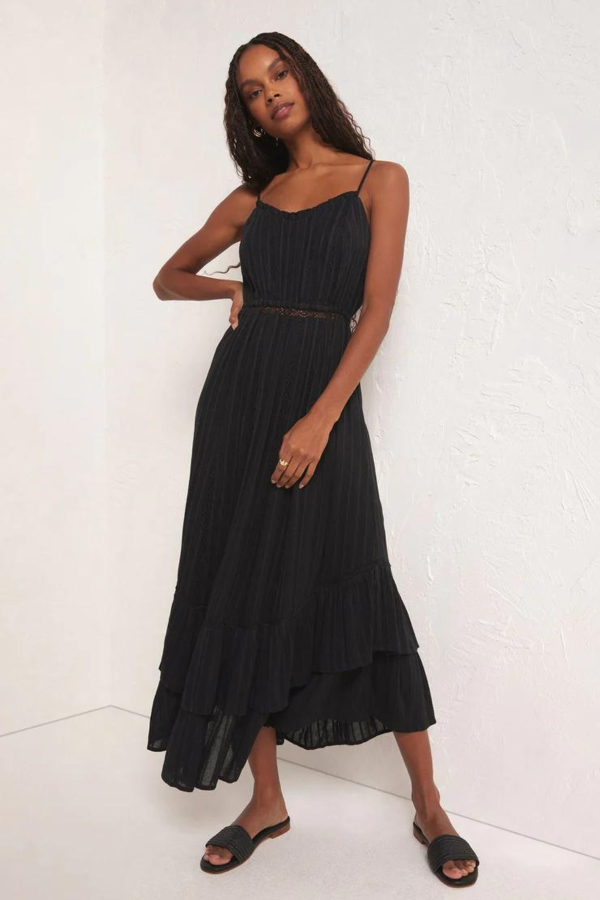 Z SUPPLY - ROSE MAXI DRESS BLACK Online