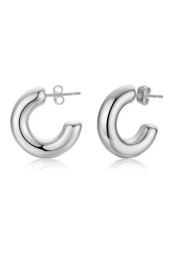 SAHIRA JEWELRY DESIGN - CHLOE MINI HOOP SILVER For Discount