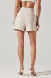 ASTR THE LABEL - PRESTON LINEN PLEATED SHORTS Online Sale