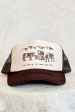 NFM - COWS COME HOME TRUCKER HAT ESPRESSO SAND Supply