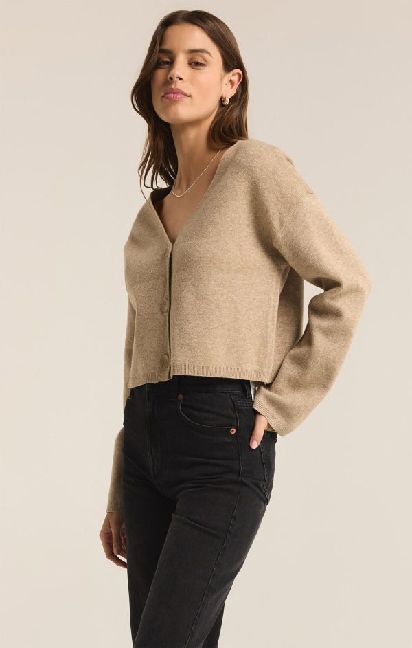 Z SUPPLY - ESTELLE CARDIGAN OATMEAL HEATHER Supply