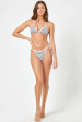 LSPACE - LEVY BIKINI BOTTOM SAIL ALONG STRIPE on Sale