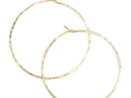 AMY JOY JEWELRY - INFINITY HOOP MEDIUM Online now