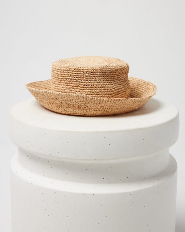 LSPACE - ISADORA BUCKET HAT NATURAL Hot on Sale