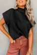 Embrace The Moment Black Sleeveless Sweater Top For Sale