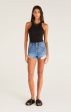 Z SUPPLY - CLASSIC HI-RIS DENIM SHORT VINTAGE INDIGO on Sale