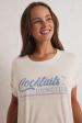 Z SUPPLY - COCKTAILS LOUNGE TEE Hot on Sale