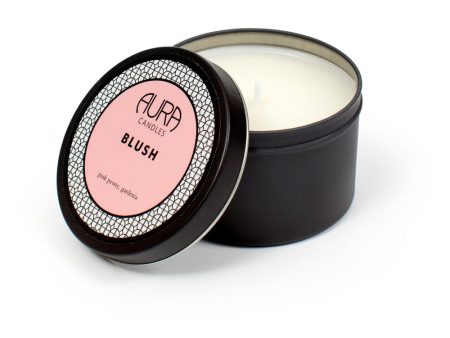 AURA CANDLES - BLUSH TRAVEL CANDLE Online now