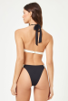 LSPACE - DOLCE BIKINI BOTTOM BLACK CREAM Sale