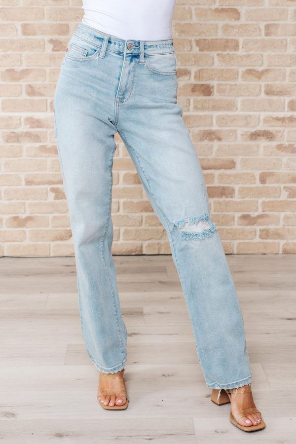 Parker High Rise 90 s Straight Jeans Online