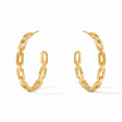 [Julie Vos] Cheval Paperclip Hoop-Gold-Large Online now