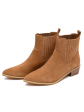 Leonor Suede Ankle Boot in Tan Online Sale