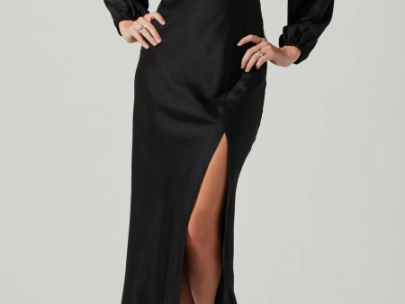 ASTR THE LABEL - GIANNA DRESS BLACK Online Sale