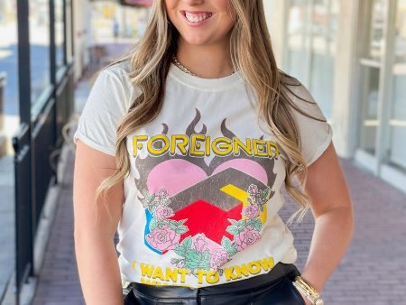 Foreigner What Love Is Tee For Discount