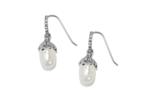 [Brighton] Everbloom Pearl Drop Earrings-Silver Fashion