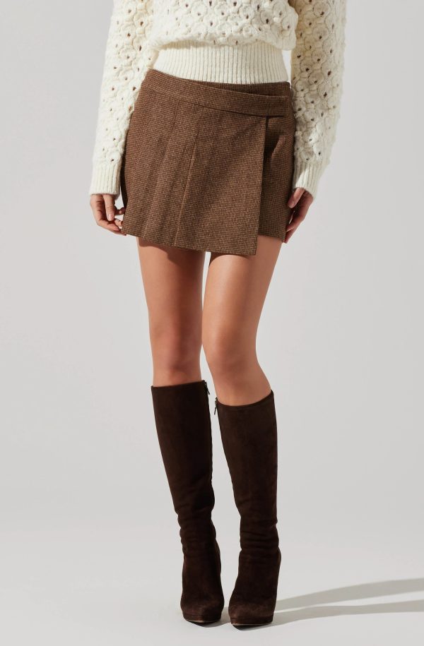 ASTR THE LABEL - THEODORA PLEATED MINI SKIRT Sale