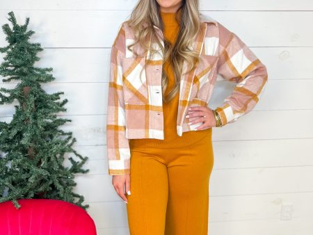 Keep Moving Crop Pants-Mustard on Sale