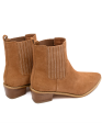 Leonor Suede Ankle Boot in Tan Online Sale