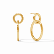 [Julie Vos] Catalina Link Earring-Gold Cheap