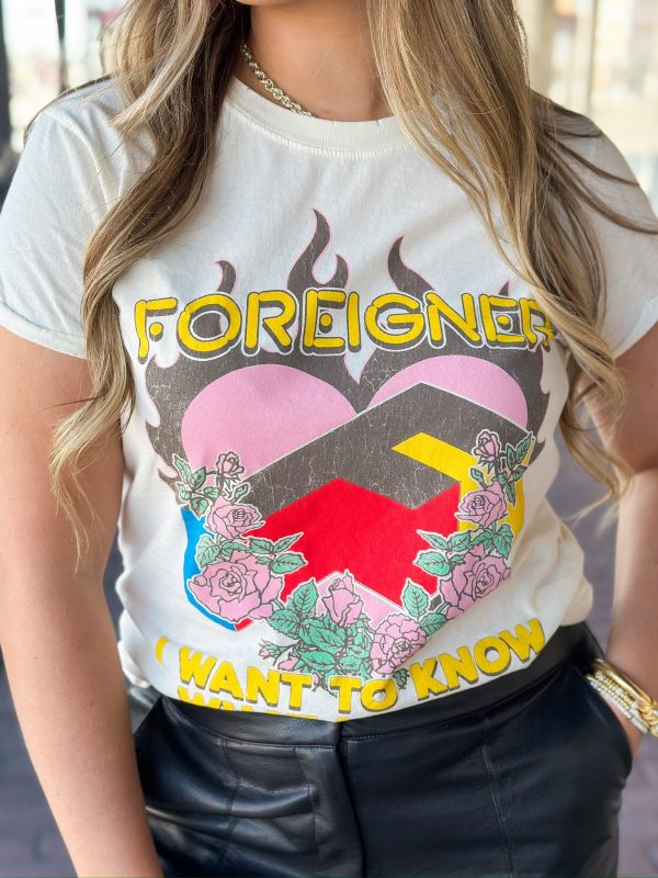 Foreigner What Love Is Tee For Discount