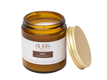 AURA CANDLES - COZY JAR CANDLE Cheap