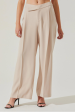 ASTR THE LABEL - RUBINA CRISS-CROSS WAIST WIDE LEG PANTS Sale