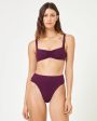 LSPACE - EFFIE BIKINI TOP MERLOT Fashion