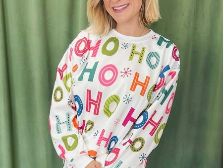 HO! HO! HO! Printed Top Sale