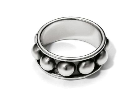 [Brighton] Pretty Tough Stud Ring - Size 9 Online Hot Sale