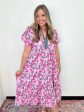 Floral Melody Midi Dress For Cheap