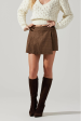 ASTR THE LABEL - THEODORA PLEATED MINI SKIRT Sale