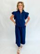 Lets Make Plans Pant Set - Navy Cheap