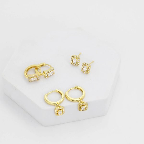 Crystals Stud Set Sale