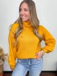 [Mud Pie] Roxie Turtleneck-Mustard Online now