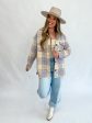 River Plaid Shacket-Misty Lilac Discount