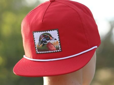 Red Duck Stamp-Youth Cap -Youth Cap Supply