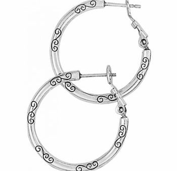 [Brighton] Small Hoop Charm Earrings Cheap