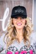 Wifey Black Bling Hat - HAT1457BK Supply