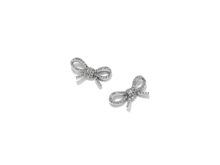 [Brighton] Illumina Bow Post Earrings Online