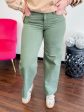 Nori Wide Leg Jeans - Green Online now