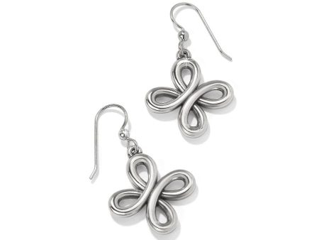 [Brighton] Interlok Curve French Wire Earrings Online now