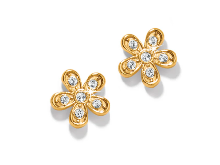 [Brighton] Enchanting Flower Post Earrings Online Hot Sale