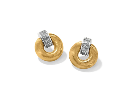 [Brighton] Meridian Geo Mini Post Drop Earrings Fashion