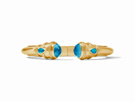 [Julie Vos] Cannes Demi Cuff-Iridescent London Blue on Sale