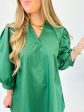 [Entro] Bring Me Along Mini Dress-Green Hot on Sale